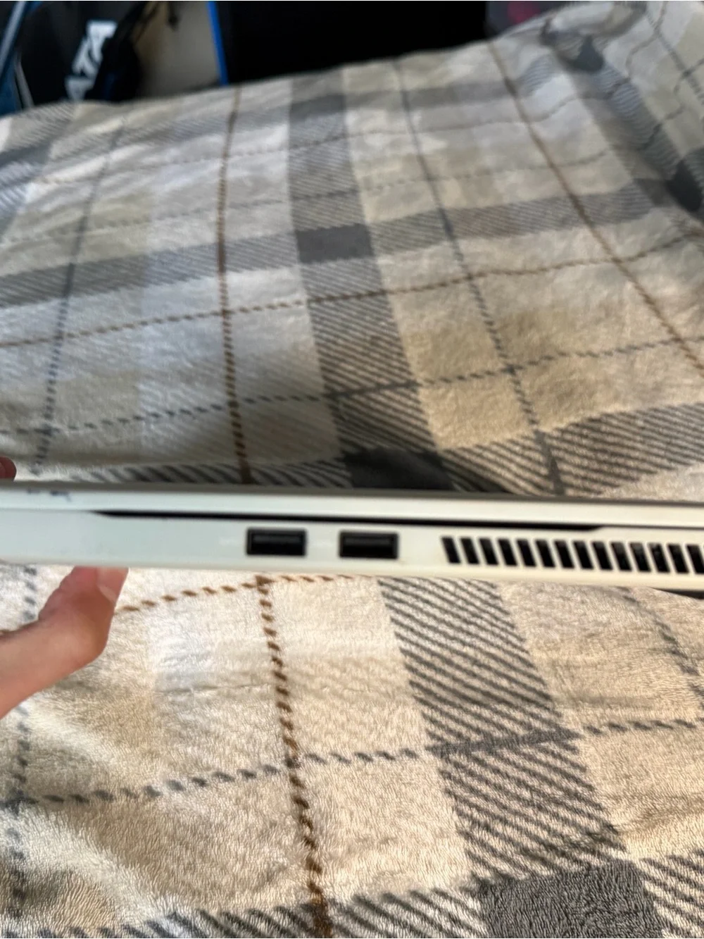 Alienware Silver-Gray Gaming Laptop with Subtle Logo